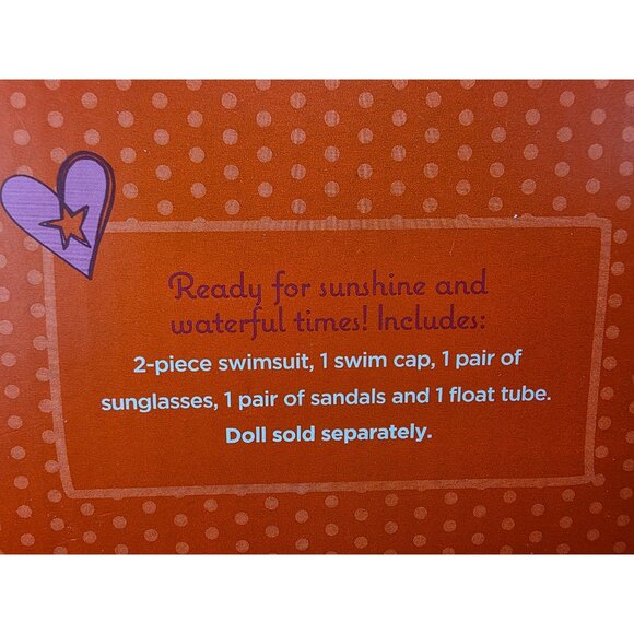 Our Generation Floaty Fun Deluxe Outfit 18" Doll Clothes American Girl - Picture 7 of 7